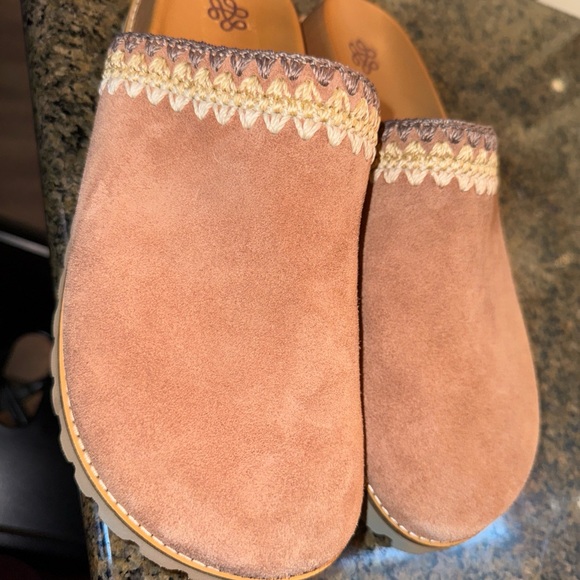 The Sak Bolinas Crochet Clogs Shores Shoes 10 - Picture 5 of 6